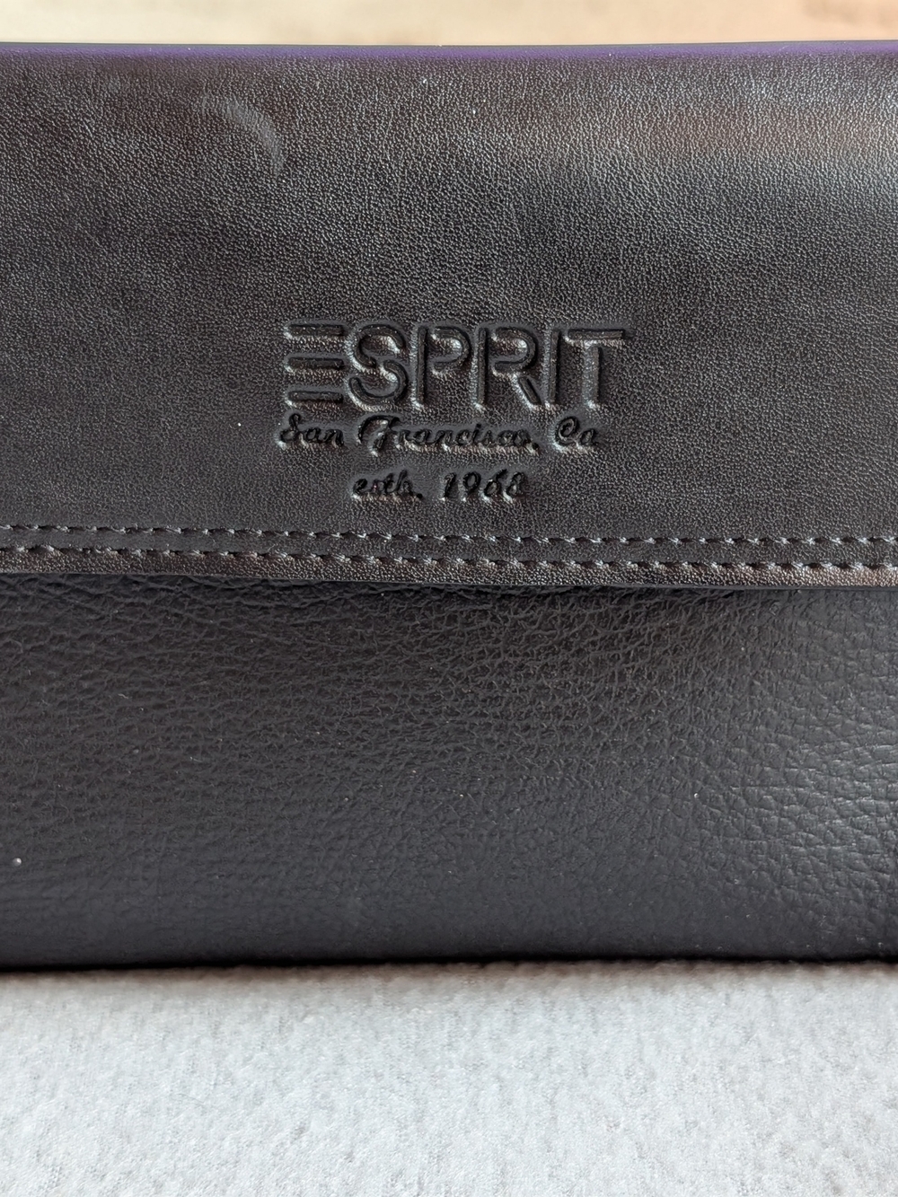 Esprit Women's Black Faux Leather Wallet